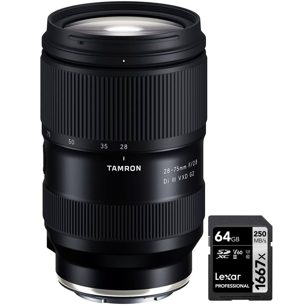 Amazon.com : Tamron AFA063S-700 28-75mm F2.8 Di III VXD G2 Lens